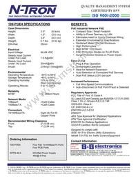 BB-100-POE4 Datasheet Page 2