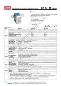BB-MDR-100-48 Datasheet Cover