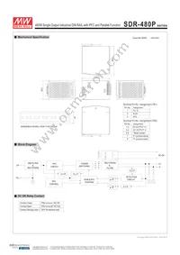 BB-SDR-480P-24 Datasheet Page 2