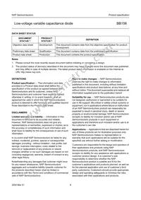 BB156 Datasheet Page 6