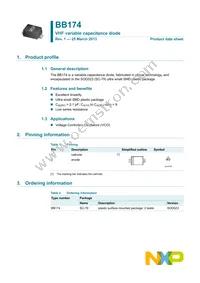 BB174X Datasheet Cover