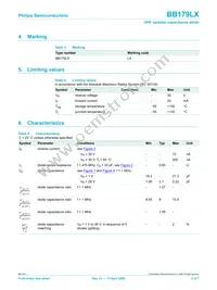 BB179LX Datasheet Page 2