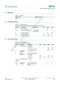 BB187 Datasheet Page 2