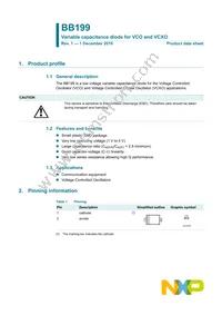 BB199 Datasheet Cover