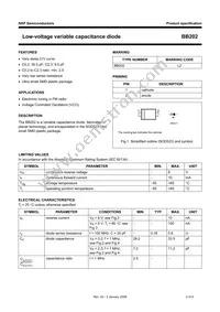 BB202 Datasheet Page 2