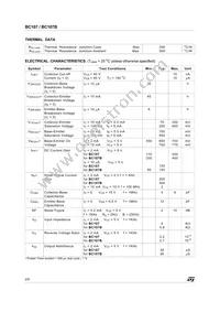 BC107B Datasheet Page 2