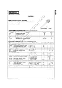 BC182_J35Z Datasheet Cover