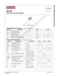 BC183_J35Z Datasheet Cover