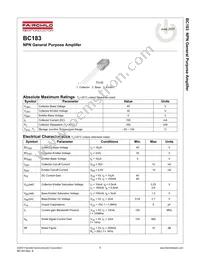 BC183LC_D27Z Datasheet Cover
