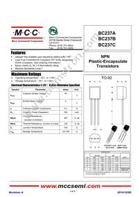 BC237C-AP Datasheet Cover