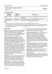 BC369 Datasheet Page 11