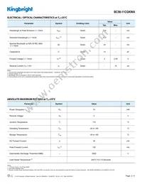 BC56-11CGKWA Datasheet Page 2