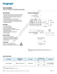 BC56-12SURKWA Datasheet Cover