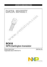 BC618 Datasheet Cover