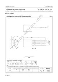 BC640 Datasheet Page 5