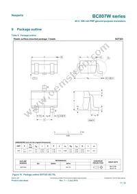 BC807-40W/MIX Datasheet Page 11