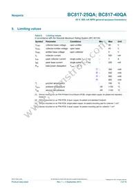 BC817-25QAZ Datasheet Page 3