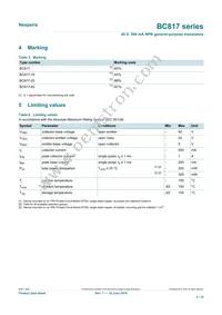BC817-40/SNVL Datasheet Page 3