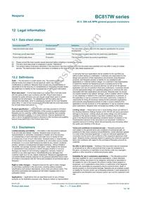 BC817-40W/MIX Datasheet Page 14