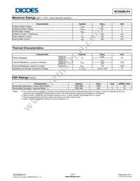 BC846BLP4-7B Datasheet Page 2