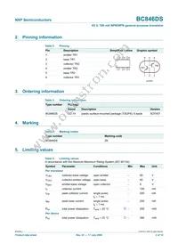 BC846DS Datasheet Page 3