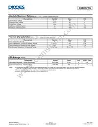 BC847BFAQ-7B Datasheet Page 2