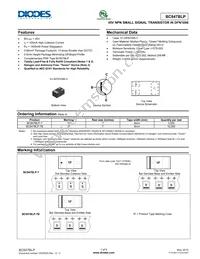 BC847BLP-7 Datasheet Cover