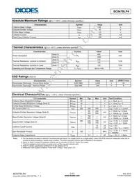 BC847BLP4-7B Datasheet Page 2