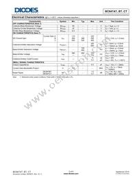 BC847BT-7 Datasheet Page 3