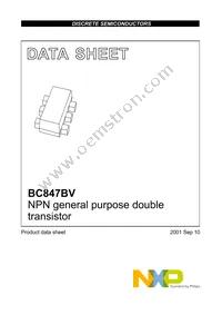 BC847BV Datasheet Page 2