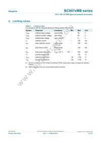 BC847CMB Datasheet Page 3