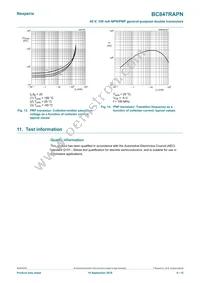 BC847RAPNZ Datasheet Page 8