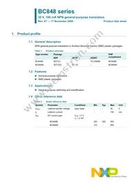 BC848W Datasheet Page 2