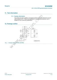 BC856BMYL Datasheet Page 7