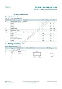 BC857C/DG/B3 Datasheet Page 2