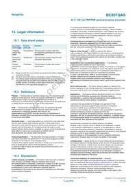 BC857QASZ Datasheet Page 11