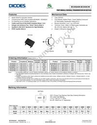 BC858BW-7-F Datasheet Cover