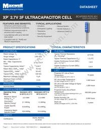 BCAP0003 P270 X01 Datasheet Cover