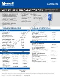 BCAP0025 P270 X01 Datasheet Cover