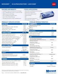 BCAP3400 P285 K05 Datasheet Cover