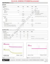 BCM352T110T300A00 Datasheet Page 5