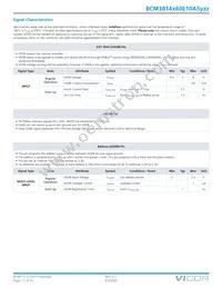 BCM3814V60E10A5T02 Datasheet Page 11