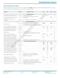 BCM400P500T1K8A31 Datasheet Page 6