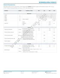 BCM400P500T1K8A31 Datasheet Page 14
