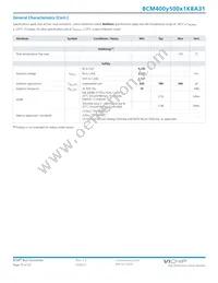 BCM400P500T1K8A31 Datasheet Page 15