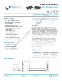 BCM48BT080M240A00 Datasheet Cover