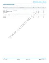 BCM48BT080M240A00 Datasheet Page 3