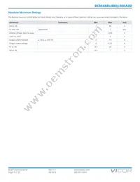 BCM48BT480M300A00 Datasheet Page 3