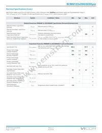BCM6123TD0G5030M0R Datasheet Page 7