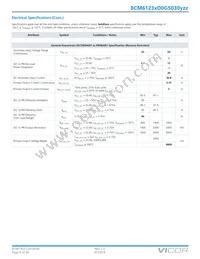 BCM6123TD0G5030M0R Datasheet Page 9